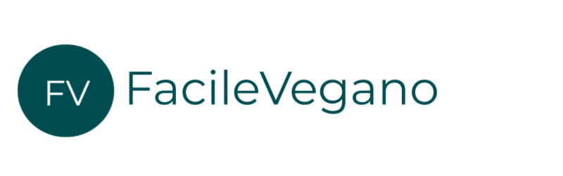 logo FacileVegano- cucina vegana semplice per la vita reale